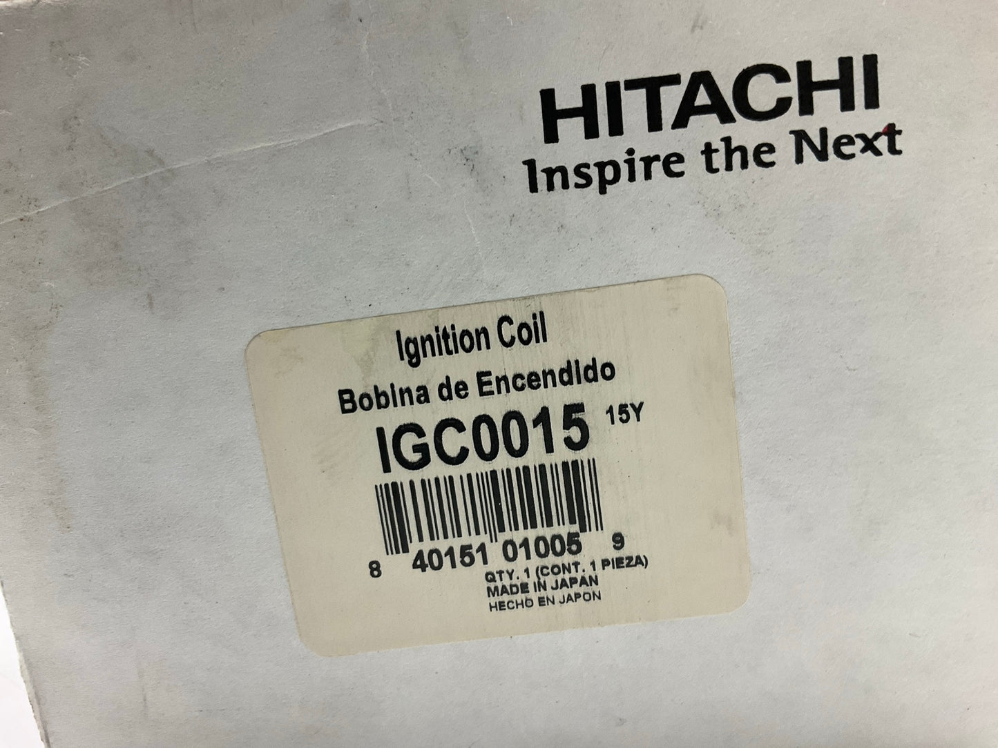 Hitachi IGC0015 Left Bank Ignition Coil, Made In Japan For 1995-1999 Maxima