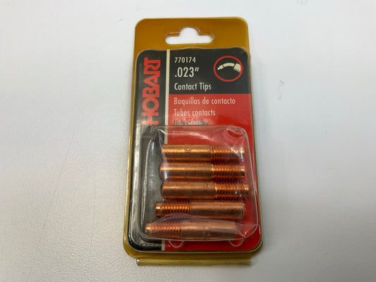 5-pk Hobart 770174 .023'' MIG Welding Contact Tips For Miller Hobart 770-174
