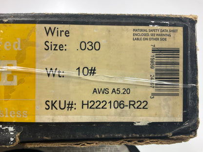 Hobart E71T-11 MIG Flux Core Welding Wire .030'', 10 LBS Spool