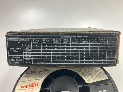 Hobart E71T-11 MIG Flux Core Welding Wire .030'', 10 LBS Spool