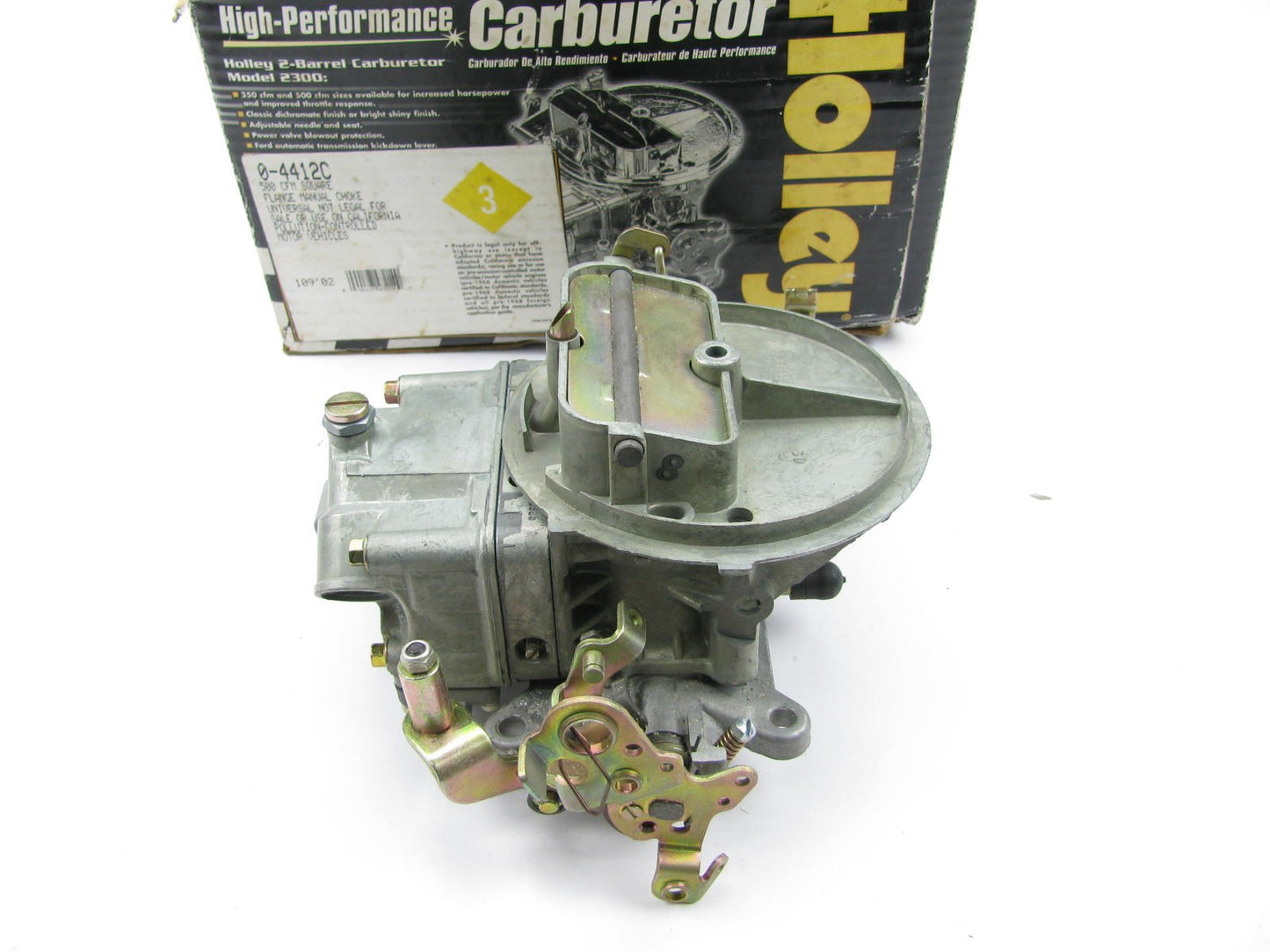 NEW IN BOX - Holley 0-4412C 2-BBL Avenger Carburetor 50cc 500 Cfm - Model 2300