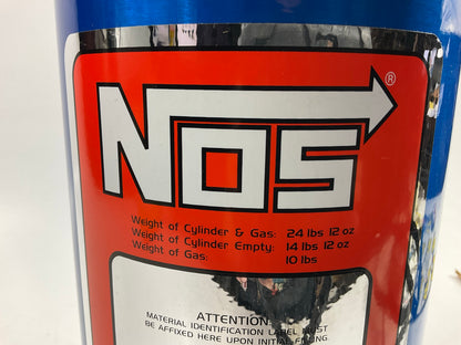 NOS 05130NOS Single Fogger Wet Nitrous System +75 HP Max - With 10 Lbs. Bottle