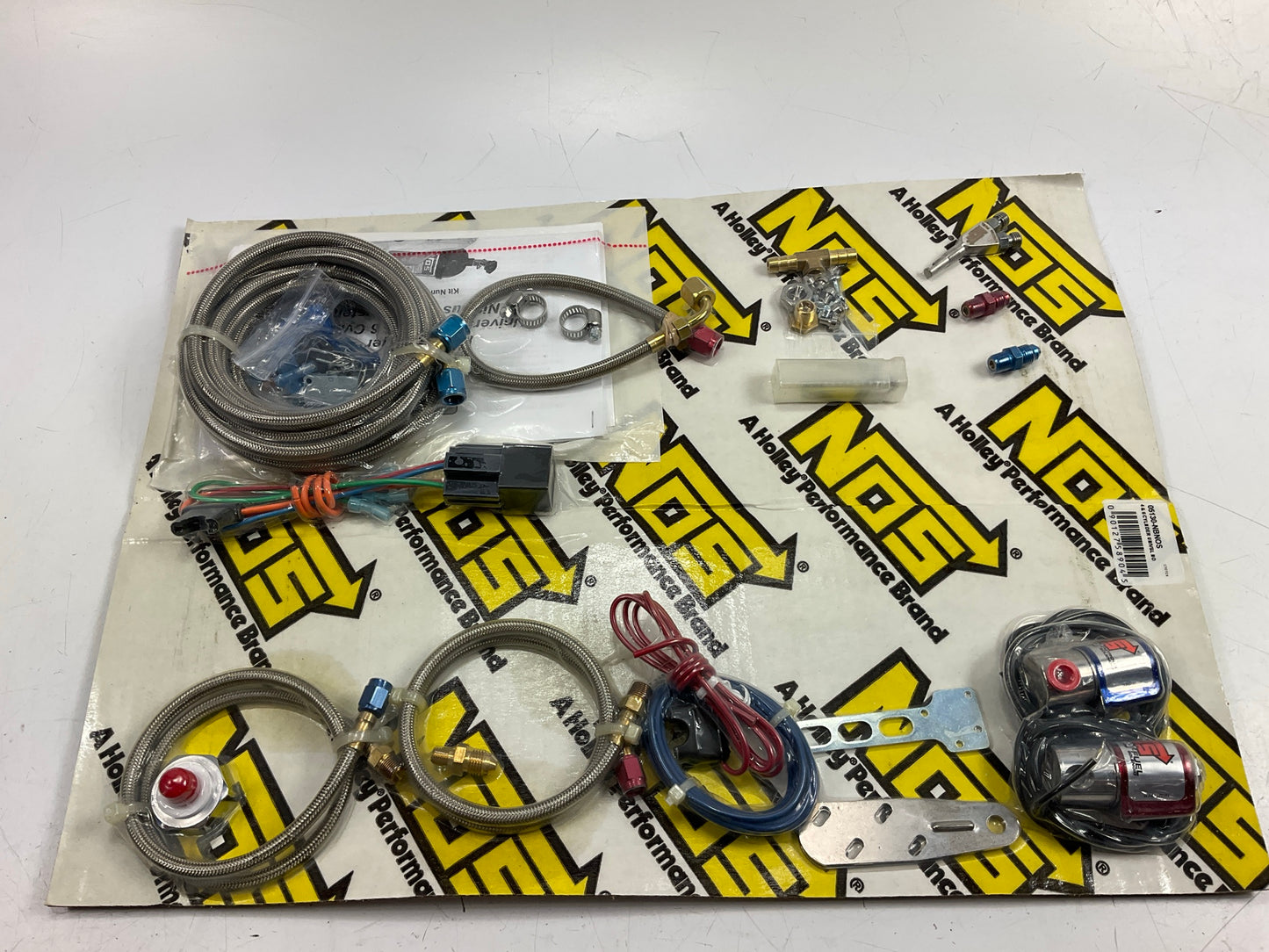 NOS 05130NOS Single Fogger Wet Nitrous System +75 HP Max - With 10 Lbs. Bottle