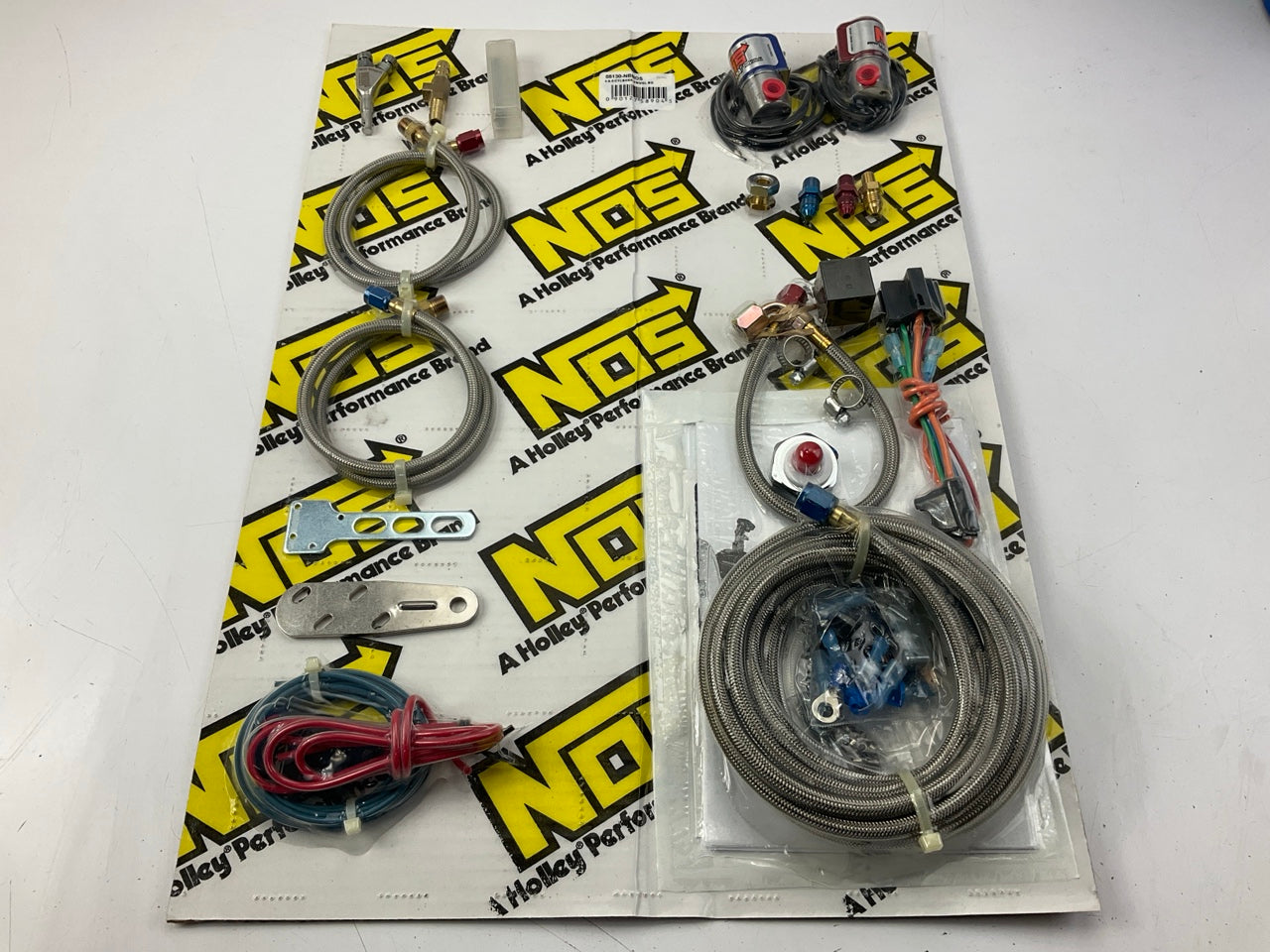 NOS 05130NOS Single Fogger Wet Nitrous System +75 HP Max - With 10 Lbs. Bottle