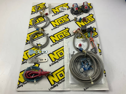 NOS 05130NOS Single Fogger Wet Nitrous System +75 HP Max - With 10 Lbs. Bottle