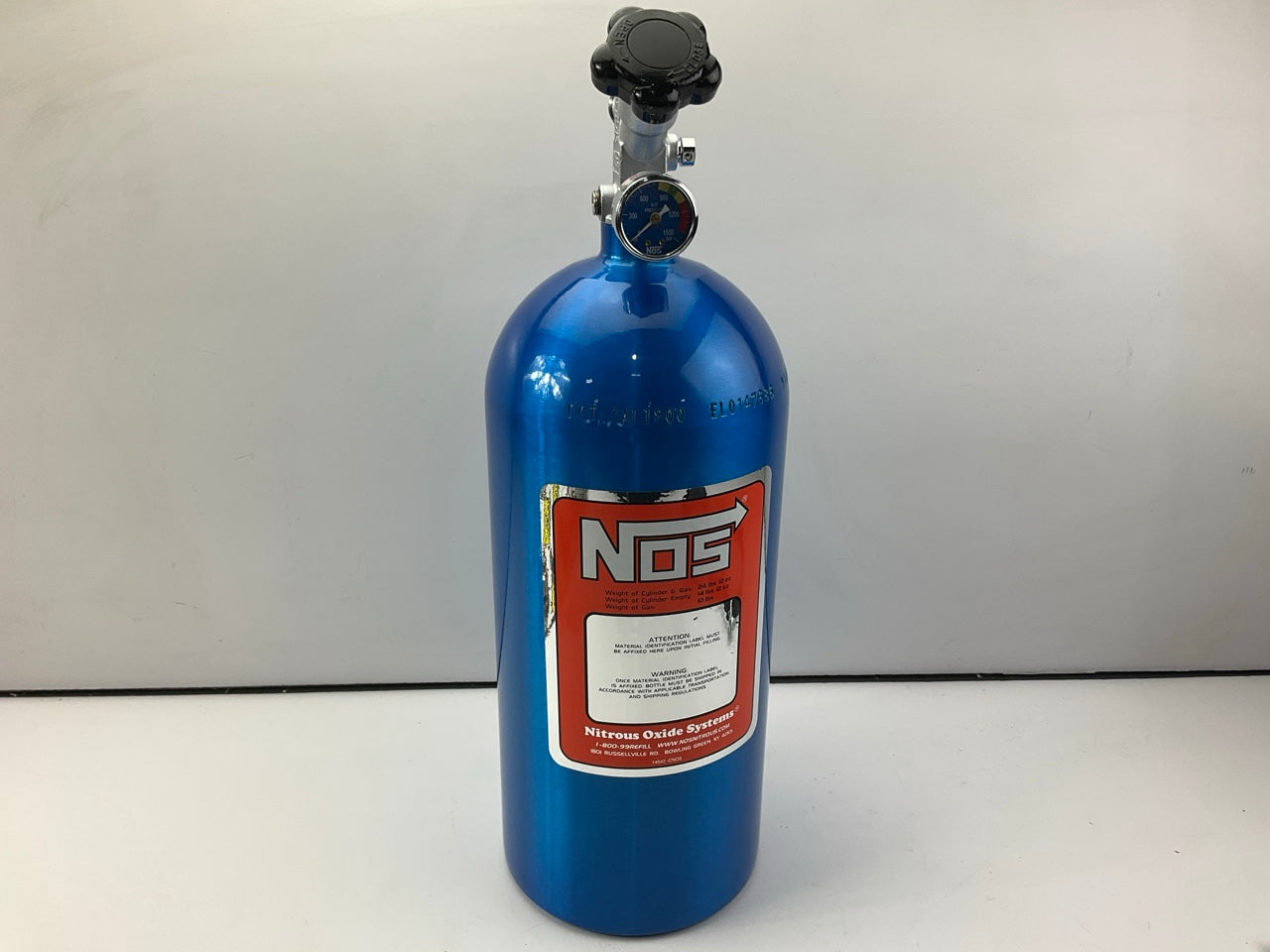 NOS 05130NOS Single Fogger Wet Nitrous System +75 HP Max - With 10 Lbs. Bottle
