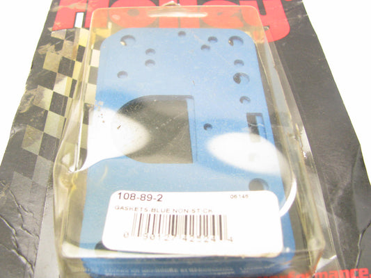 2 (Two) Holley 108-89-2 Carburetor Metering Block Gaskets Non-Stick Reusable