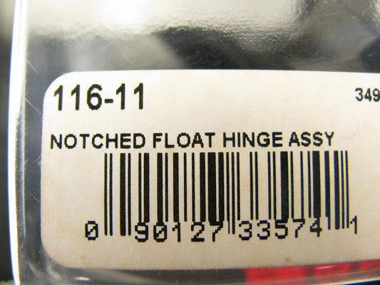 Holley 116-11 Carburetor Notched Float Kit W/o Main Jet Extension - 4150 4500