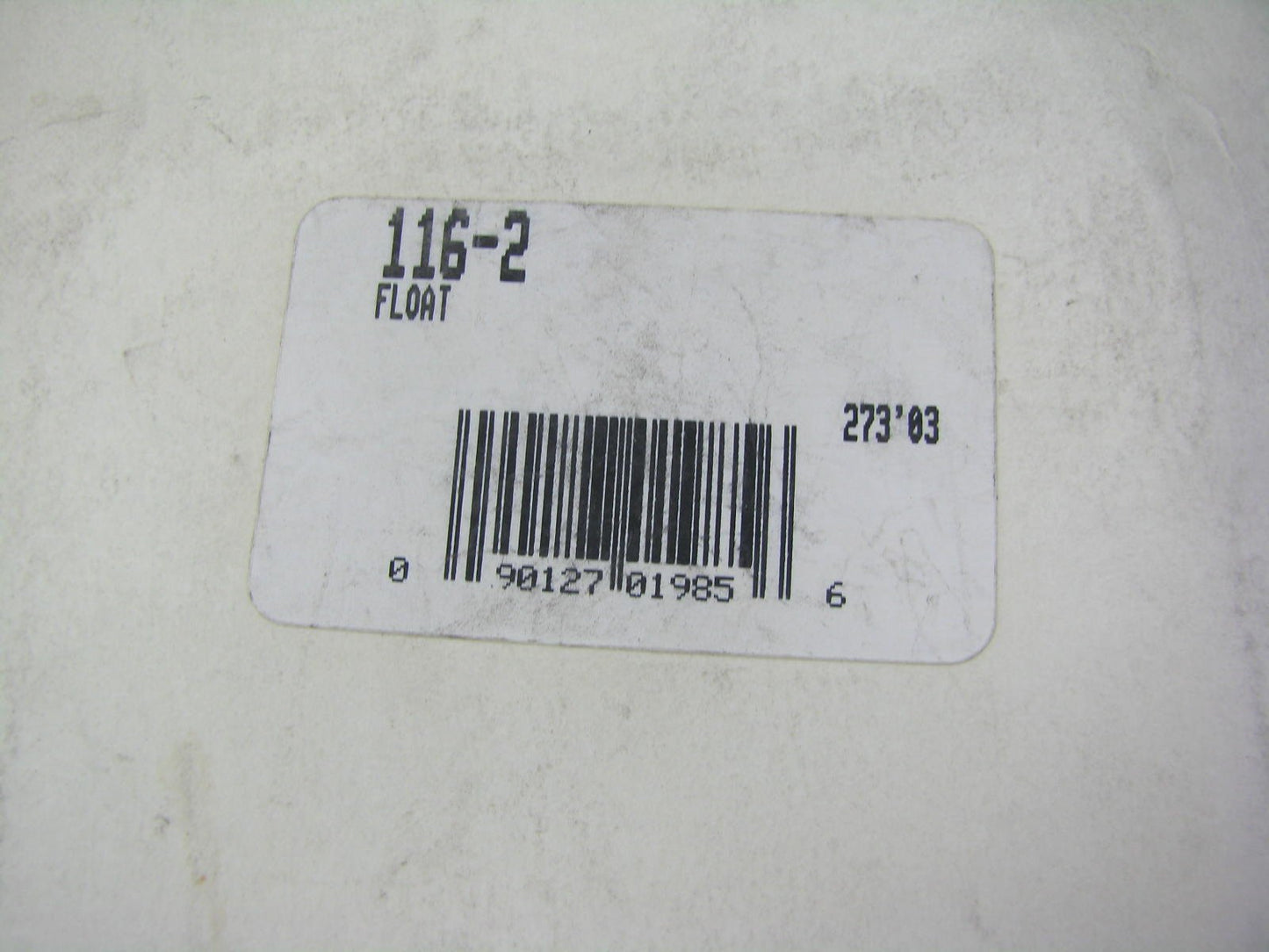 Holley 116-2 CENTER Hung BRASS Carburetor Float 2300 4150 4160C 4165