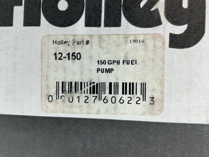 Holley 12-150 150 GPH HP Fuel Pump Street/Strip Carbureted Applications