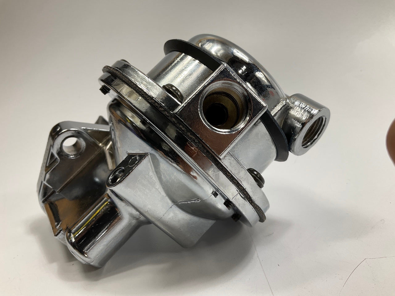 Holley 12-327-13 Mechanical Fuel Pump For Small Block Chevy SBC, 130 GPH