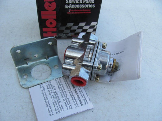 Holley 12-804 Adjustable Fuel Pressure Regulator - 1-4psi 3/8'' NPT Fittings