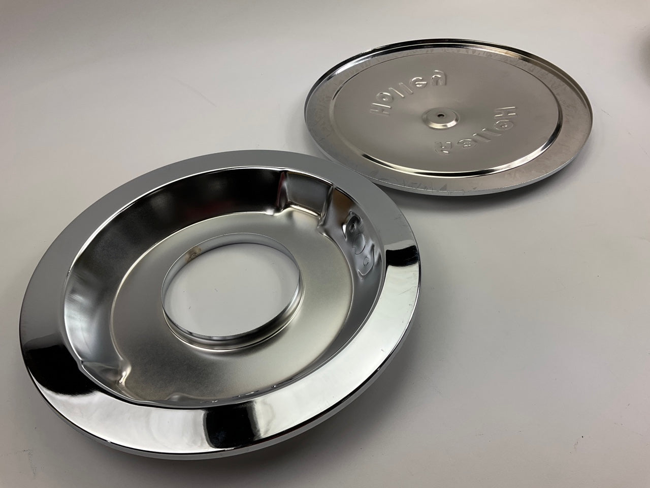 Holley 120-102 14'' Chrome Round Air Cleaner For 4150 & 4160 W/ 5.125'' Neck