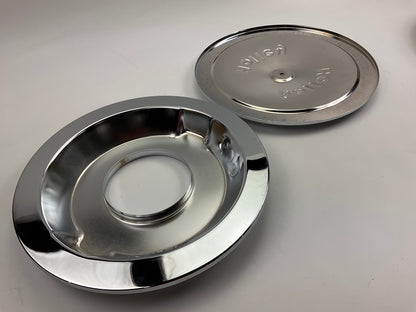 Holley 120-102 14'' Chrome Round Air Cleaner For 4150 & 4160 W/ 5.125'' Neck