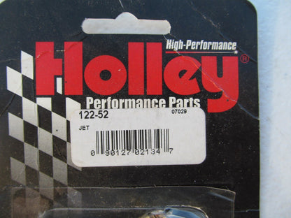 Holley 122-52 Standard Main Jets - 1/4-32 Thread - .052'' Jet Size