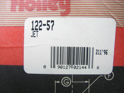 Holley 122-57 Carburetor Standard Main Jet, 1/4''-32 Thread, .056'' Jet Size