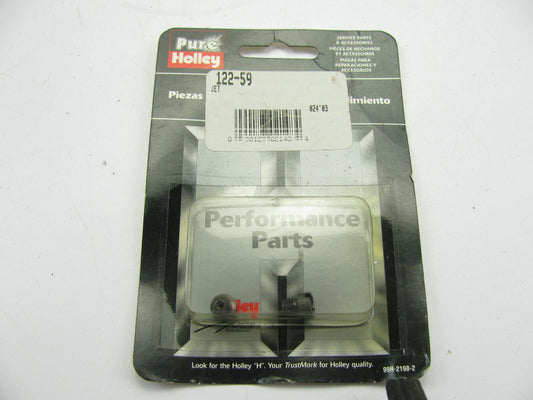 Carburetor Main Jets - Size 59 1/4-32 Thread .058'' Hole - 122-59