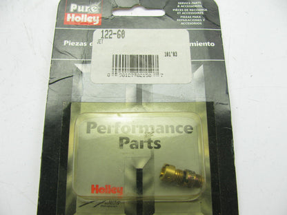 122-60 - Carburetor Main Jet - 1/4-32 Thread, .060'' Jet Size