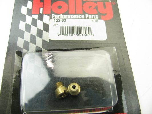 Holley 122-63 4150 4160 4500 Standard Main Jet - 1/4-32 Thread - .062'' Jet Size
