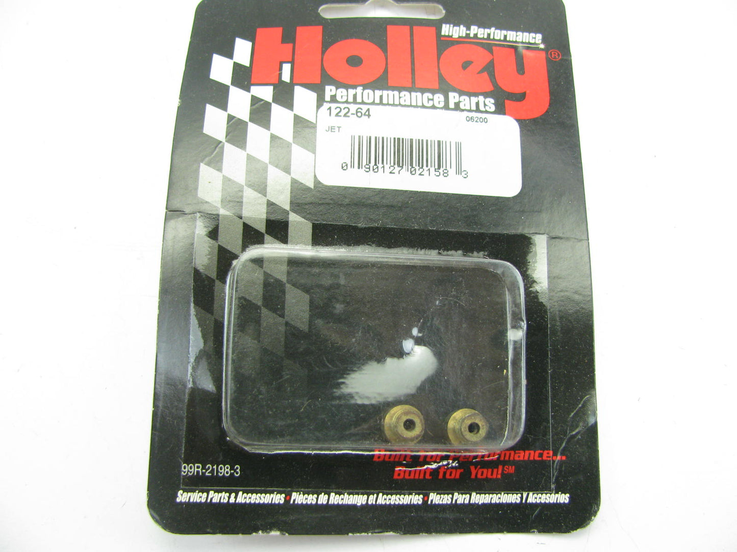Holley 122-64 Carburetor Main Jets - Size 64 1/4-32 Thread .064'' Hole