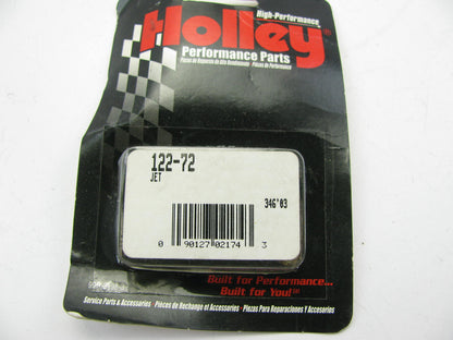 Holley 122-72 Carburetor Main Jets - Size 72 1/4-32 Thread .079'' Hole