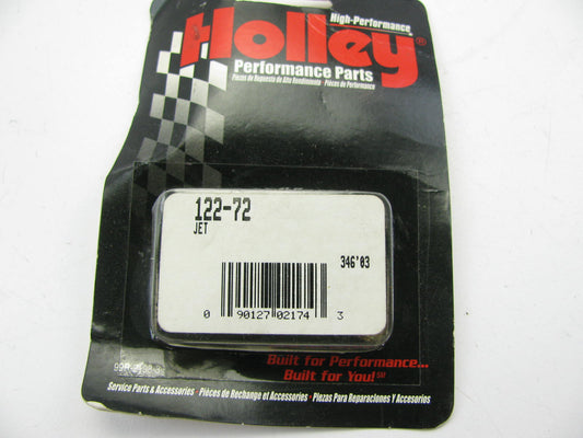 122-72 - Carburetor Main Jets - Size 72 1/4-32 Thread .079'' Hole