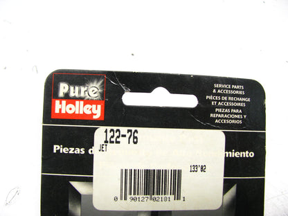 (Pair) Size 76 Holley Carburetor Main Jets 1/4-32 Thread Brass 4150 4160 4500