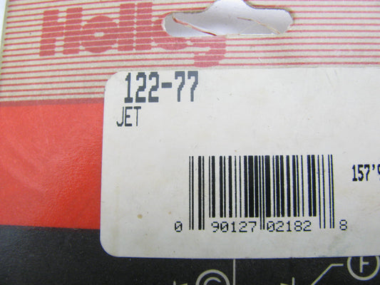 Holley 122-77 Carburetor Standard Main Jet, 1/4''-32 Thread, .086'' Jet Size
