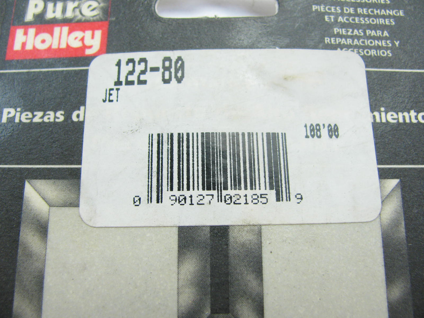 Holley 122-80 Carburetor Main Jets - Size 80 1/4-32 Thread .089'' Hole
