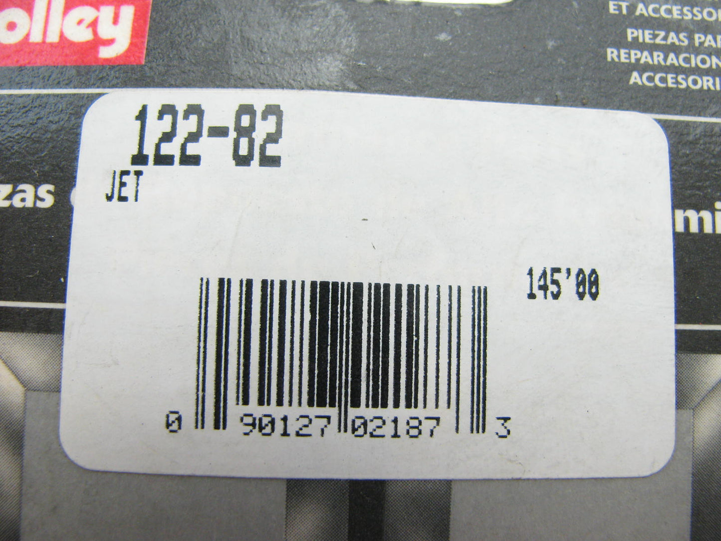 Holley 122-82 Carburetor Main Jets - Size 82 1/4-32 Thread .094'' Hole