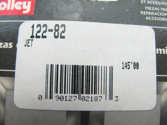 Holley 122-82 Carburetor Main Jets - Size 82 1/4-32 Thread .094'' Hole