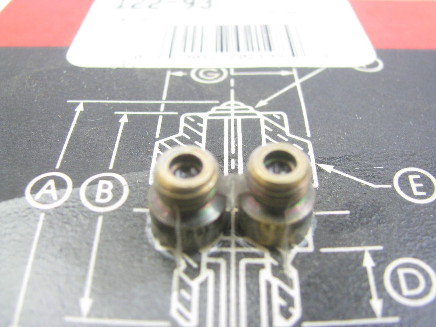 Holley 122-93 Carburetor Main Jets - 1/4''-32 Thread 0.112'' Size