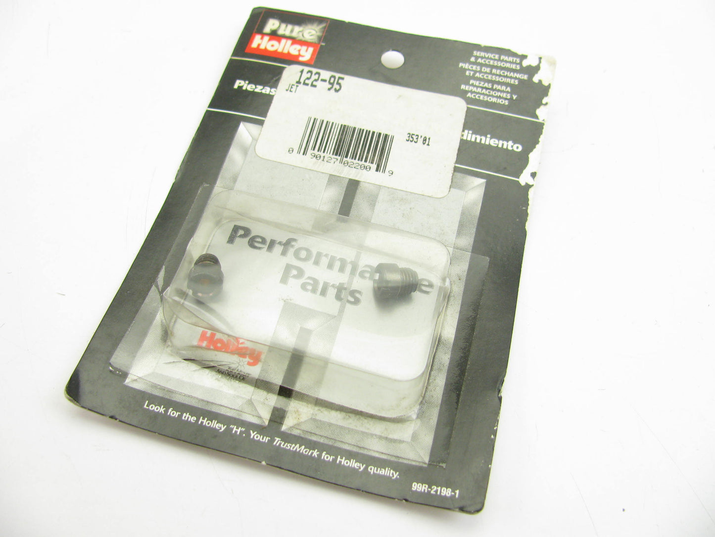 Holley 2-pack 122-95 Carburetor Main Jets   .118 Orifice