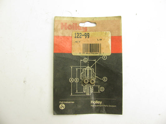Carburetor Jets Size #99 For Holley 2010, 2300, 4010, 4011, 4150, 4160, 4500