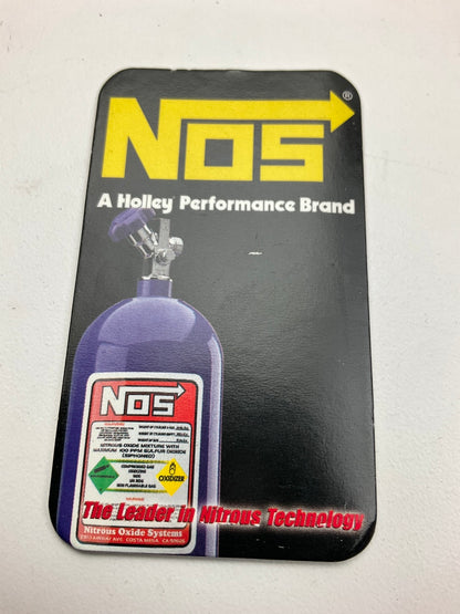 Holley 13765-52NOS NOS Precision SS Stainless Steel Nitrous Funnel Jet .052