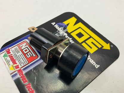 Holley 15610NOS NOS Push Button Momentary Switch, Blue