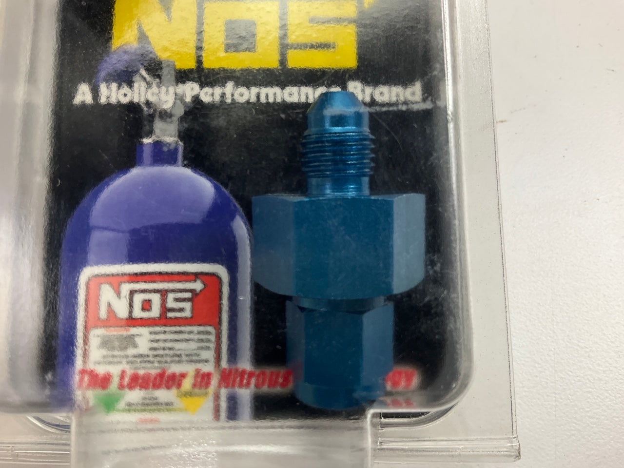 16103NOS Nitrous Bottle Gauge/Purge Kit Adapter, -4AN