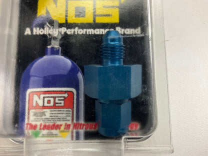 16103NOS Nitrous Bottle Gauge/Purge Kit Adapter, -4AN
