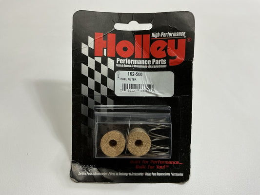 Holley 162-500 Brass Carburetor Fuel Inlet Filter, Pair, 4-BBL Quadra-Jet Carb