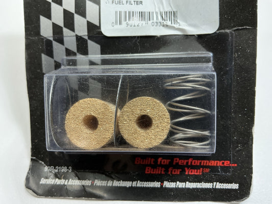 Holley 162-500 Brass Carburetor Fuel Inlet Filter, Pair, 4-BBL Quadra-Jet Carb