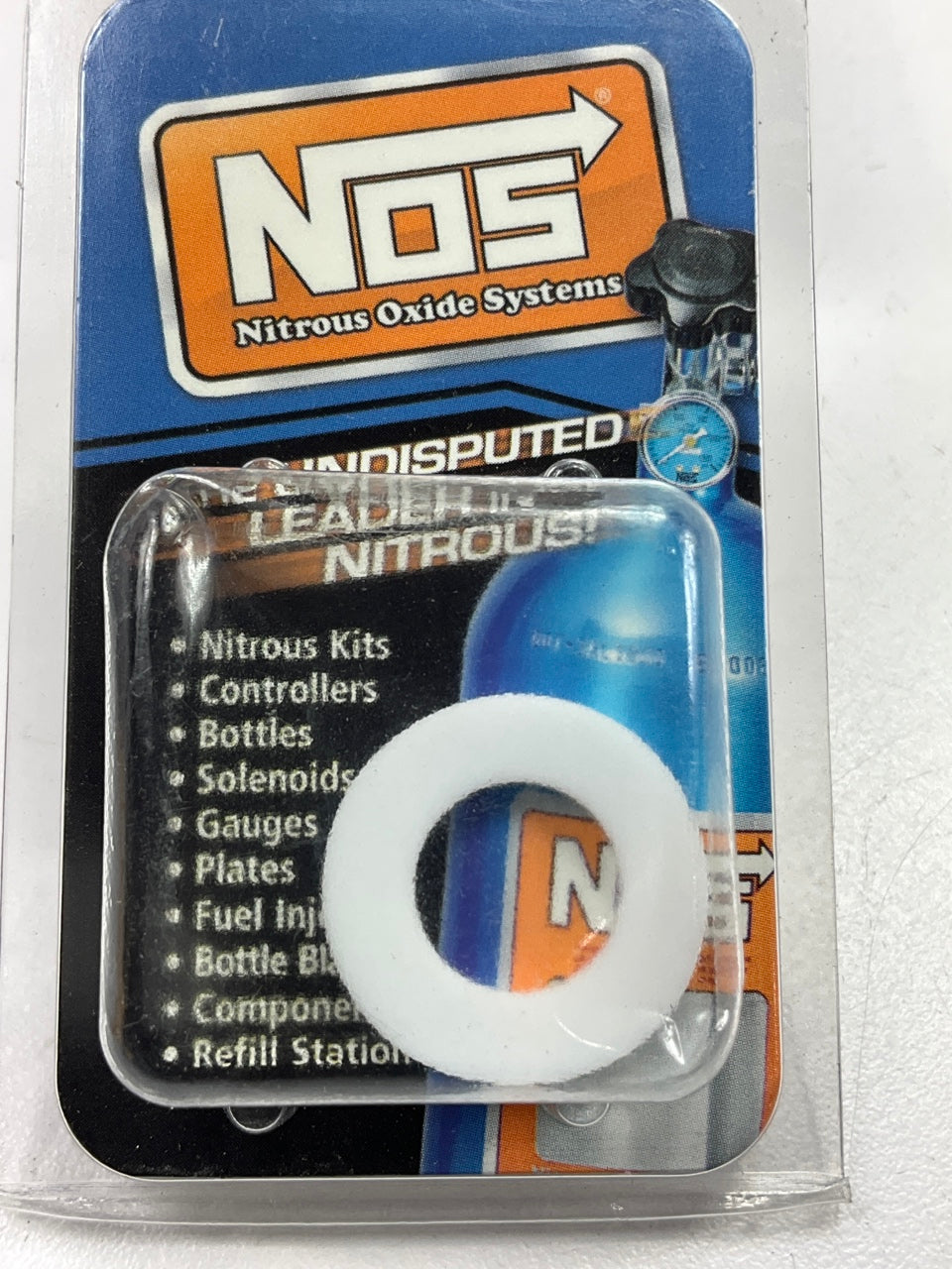 Holley 16210NOS PTFE Nitrous Bottle Nut Washer For 5 Lbs. Bottle And Up