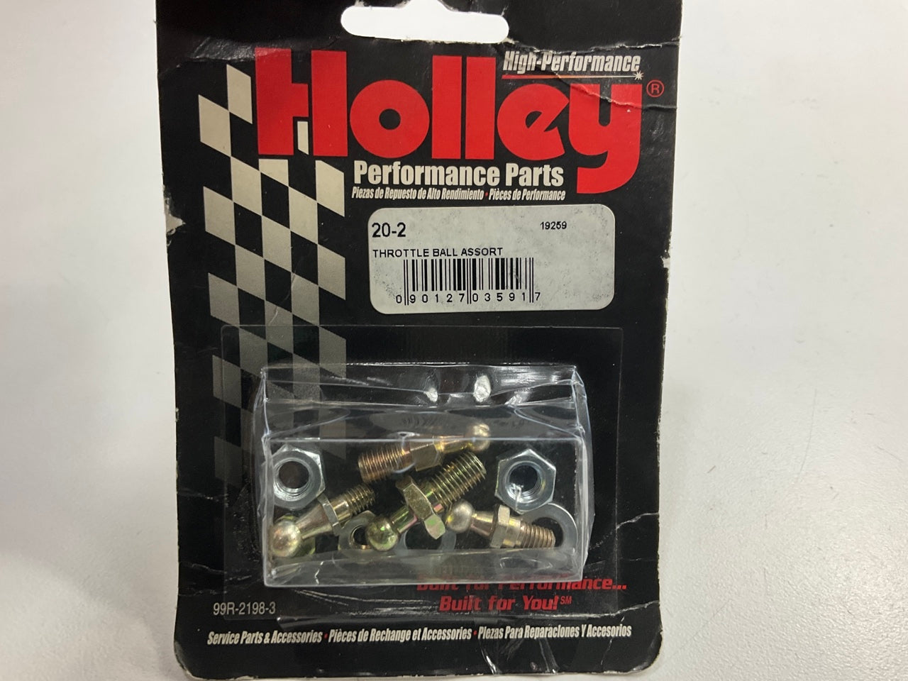Missing Lock Washers - Holley 20-2 Carburetor Throttle Ball Stud Assortment