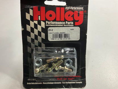 Missing Lock Washers - Holley 20-2 Carburetor Throttle Ball Stud Assortment