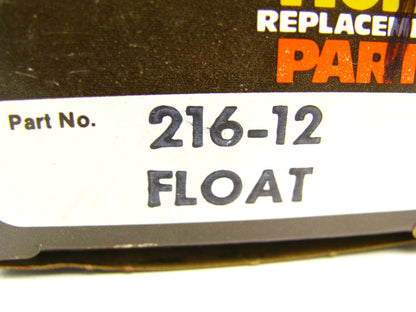 216-12 Carburetor Float For Holley-Weber 2-BBL