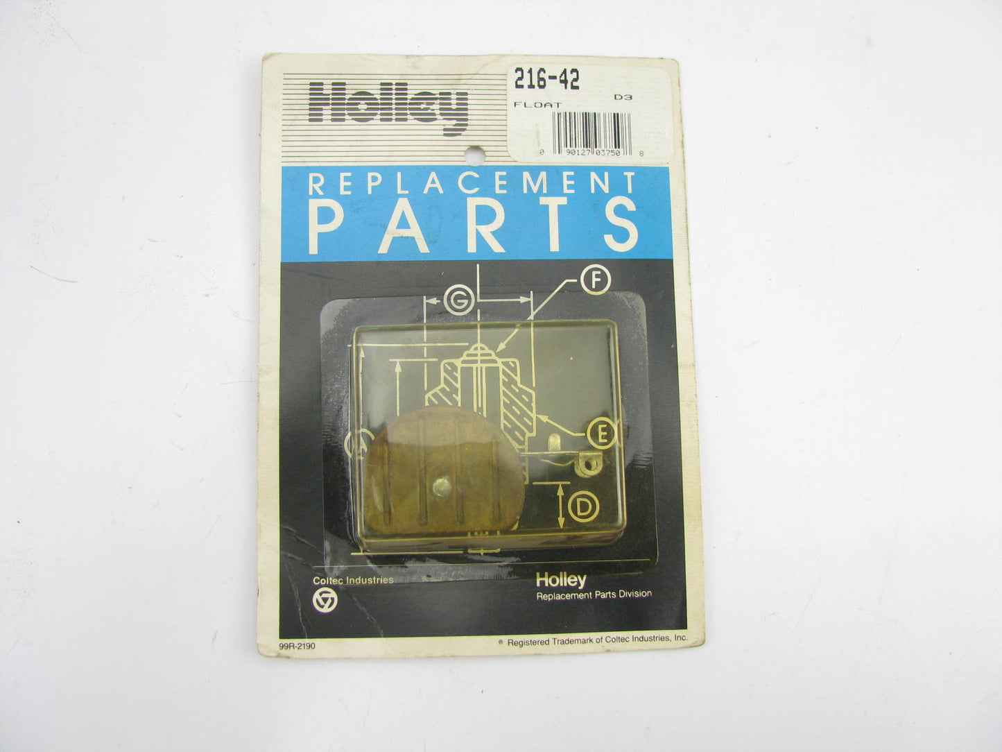 GENUINE OEM Carburetor Float - 216-42
