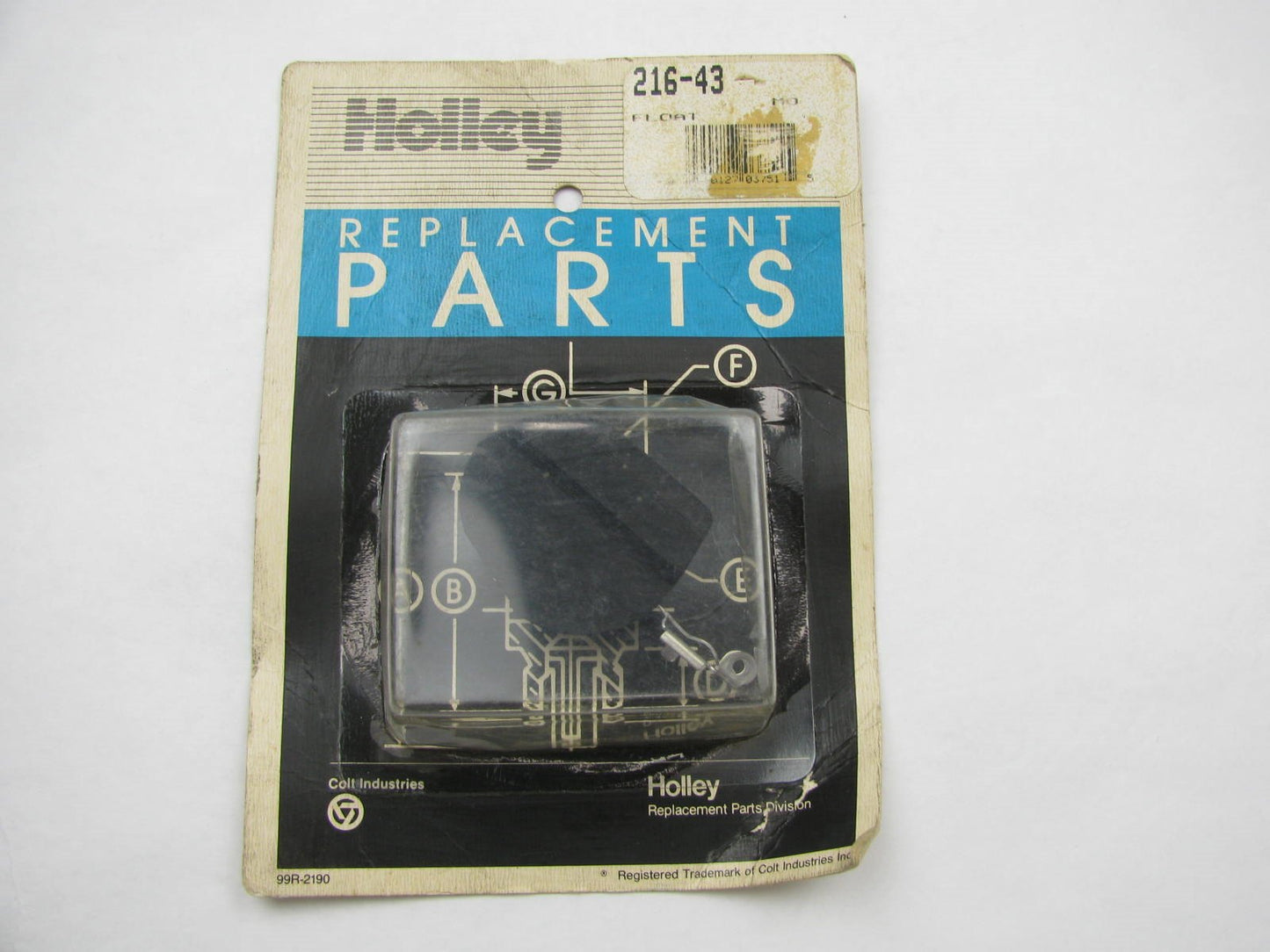 216-43 - Carburetor Float For Holley 4150EG 4152EG 4-BBL