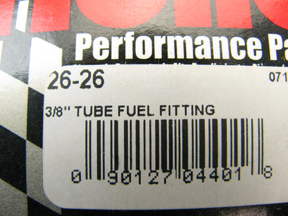 Holley 26-26 Fuel Bowl Inlet Fitting - Inverted Flare 3/8'' - 7/8''-20 X 5/8''-18