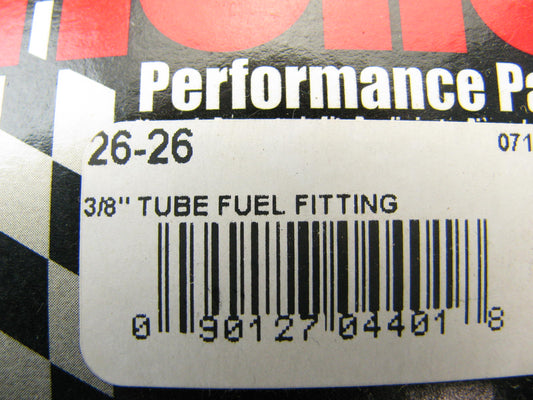 Holley 26-26 Fuel Bowl Inlet Fitting - Inverted Flare 3/8'' - 7/8''-20 X 5/8''-18