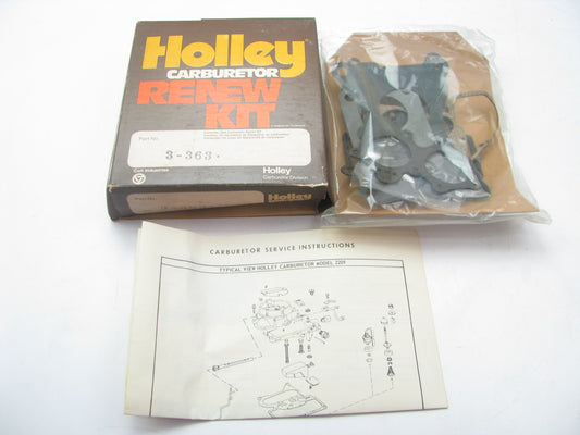 Holley 3-363 Carburetor Rebuild Kit for 1965-1966 AMC 287 327 332 Model 2203