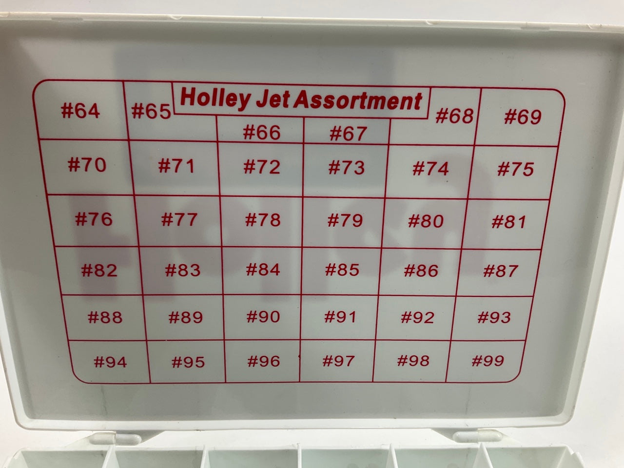 Holley 36-181 4150 4160 4500 4-BBL Brass Carburetor Jet Kit, 2 Of Each Sizes